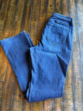 NYDJ Dark Blue Slim Bootcut Jeans